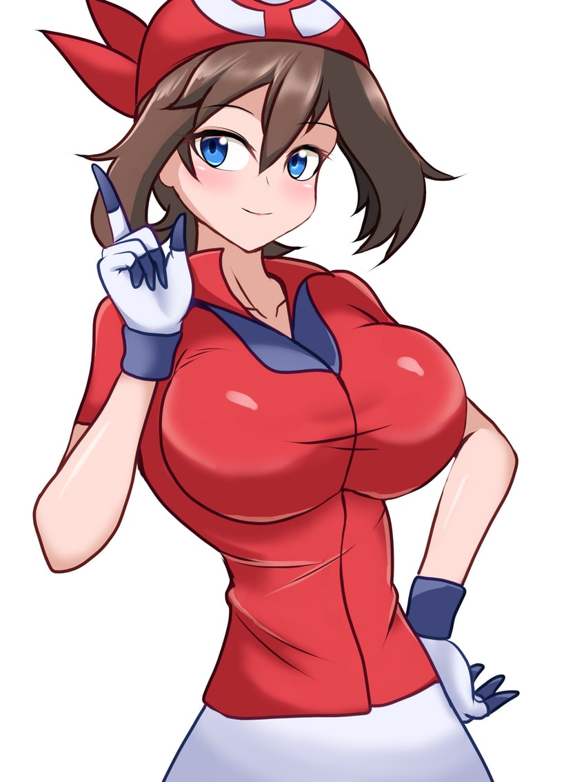 may (pokemon and 1 more) drawn by evil-m6666