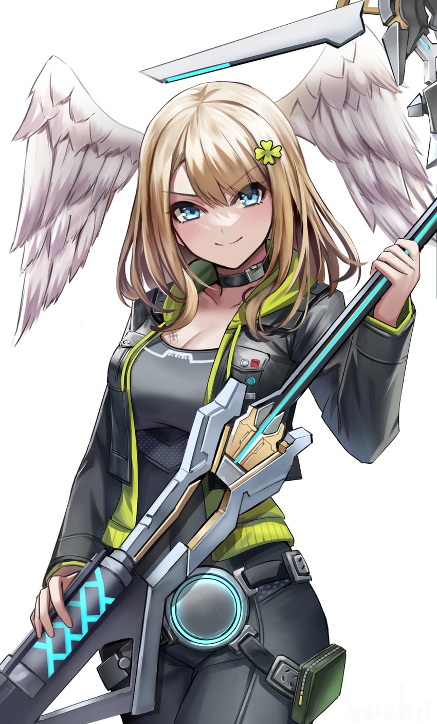 eunie (xenoblade chronicles and 1 more) drawn by wszkii