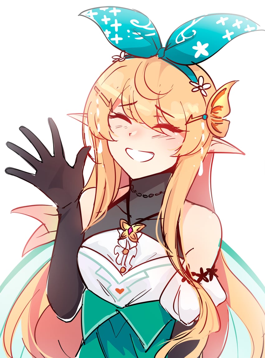 pomu rainpuff (nijisanji and 1 more) drawn by ricegnat