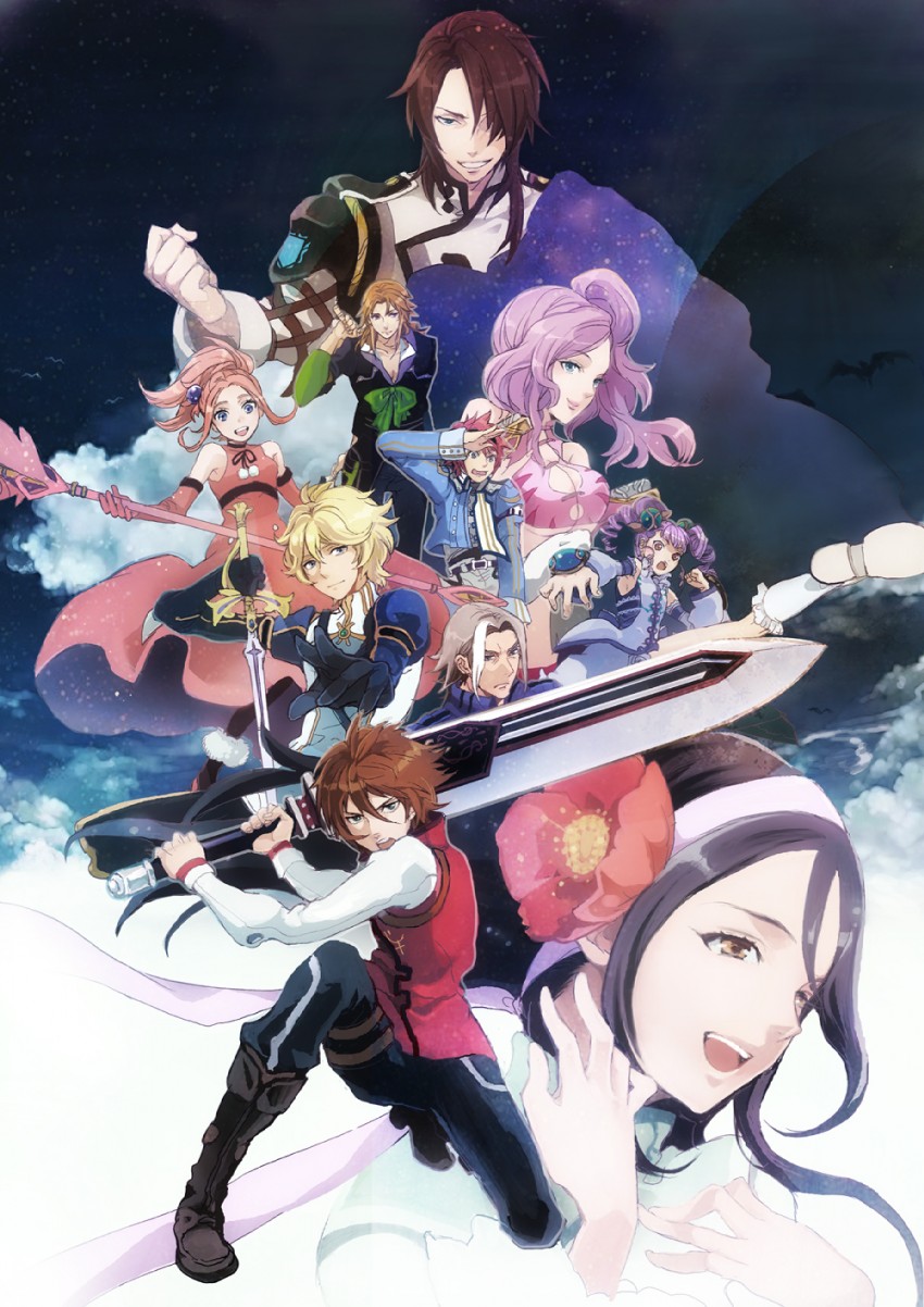 ryfia, l'arc bright lagoon, adelle nevanlinna, leslie flaherty, cecille garcia, and 3 more (arc rise fantasia) drawn by lovecom