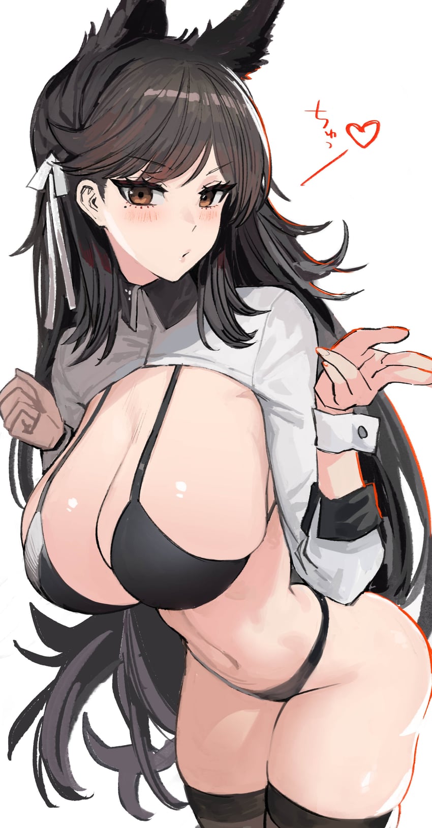 atago (azur lane) drawn by kaki_z3