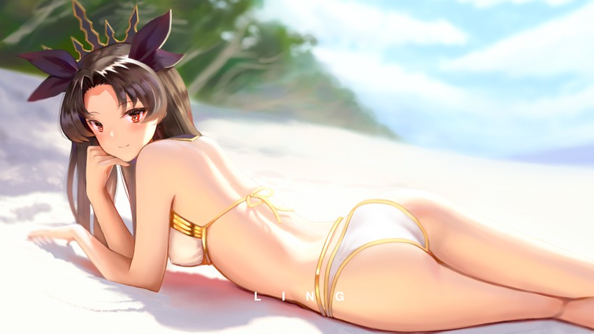ishtar (fate and 1 more) drawn by aling