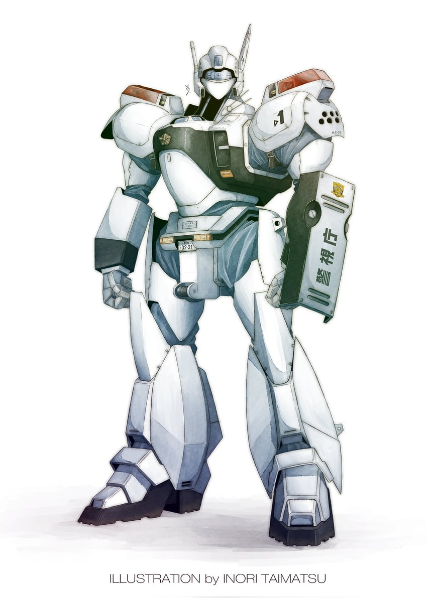 av-98 ingram and alphonse (kidou keisatsu patlabor) drawn by inori_taimatsu
