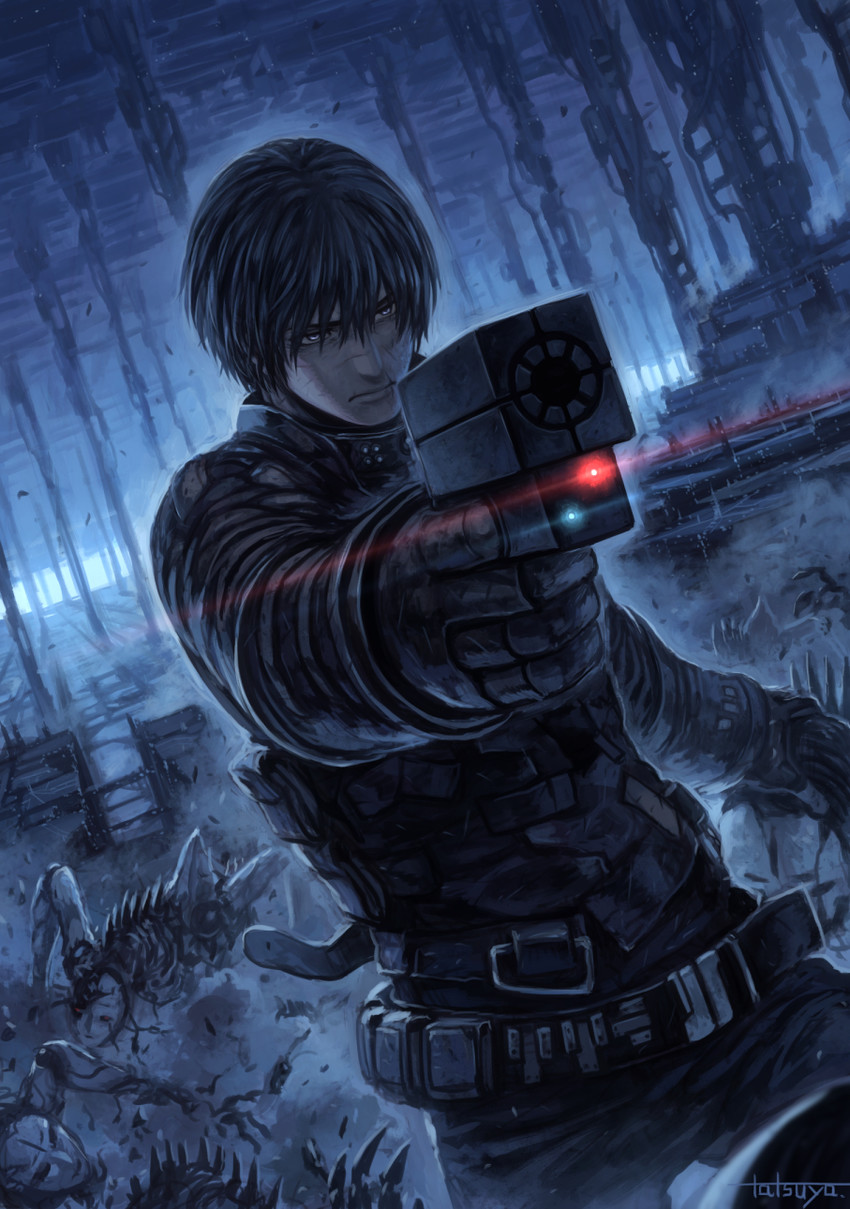 killy (blame!) drawn by tatsuya_(atelier_road)