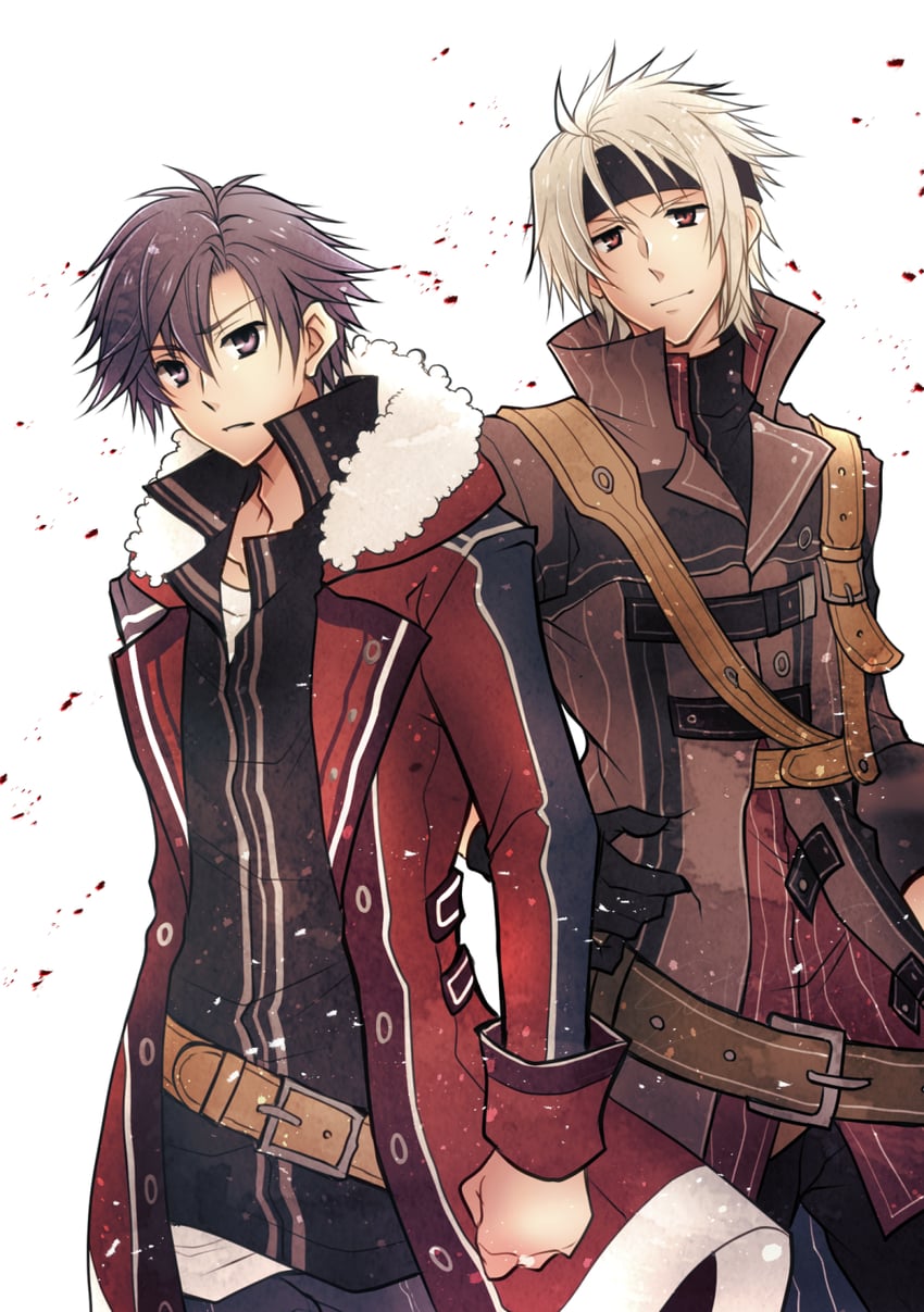 rean schwarzer and crow armbrust (eiyuu densetsu and 2 more) drawn by satsuki_(chaosmode)
