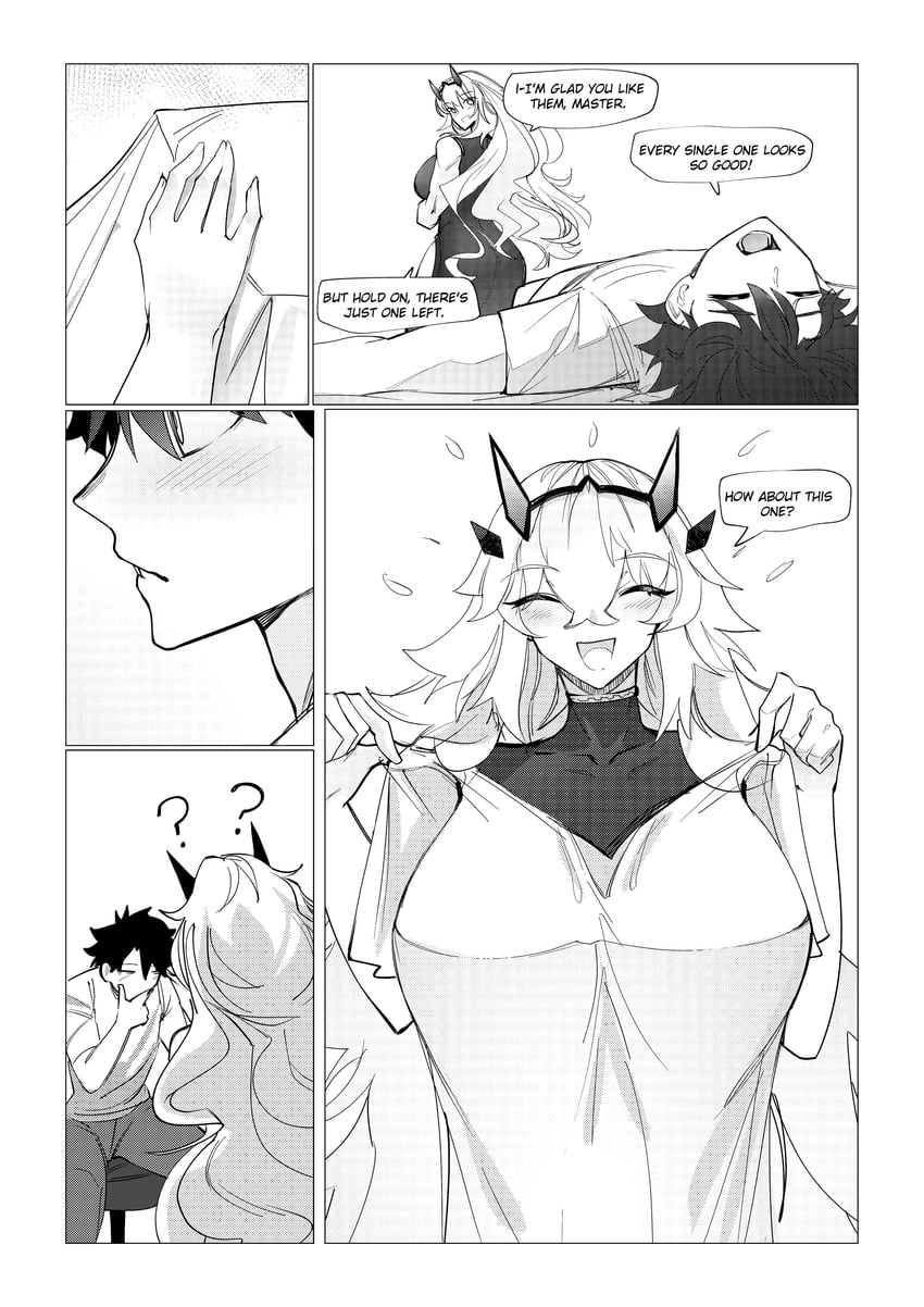 fujimaru ritsuka and barghest (fate and 1 more) drawn by obazzotto