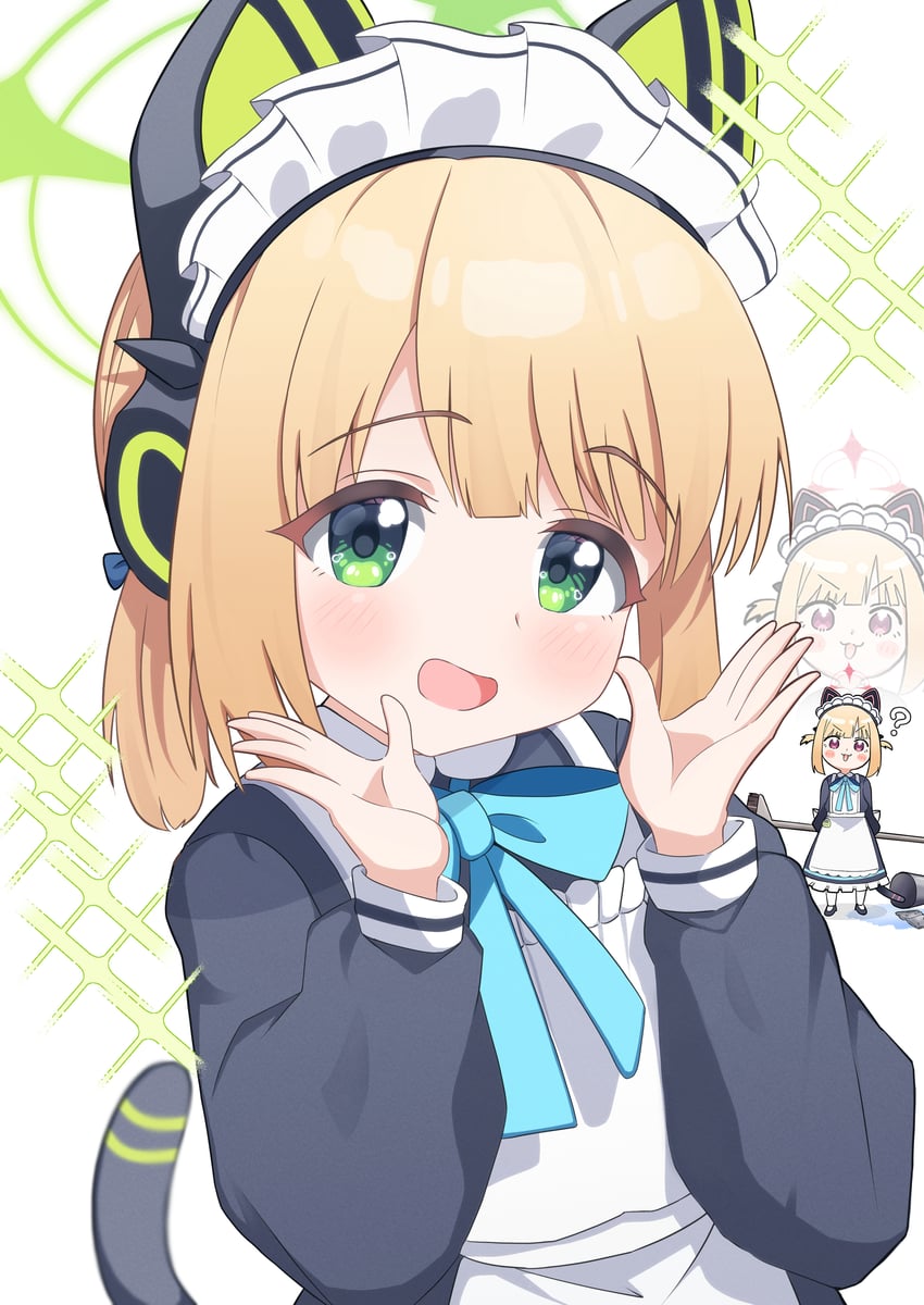 momoi and midori (blue archive) drawn by mashi_stkt