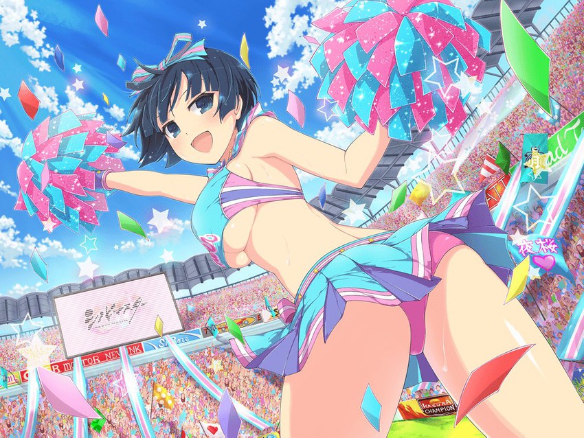 yozakura (senran kagura and 1 more) drawn by yaegashi_nan