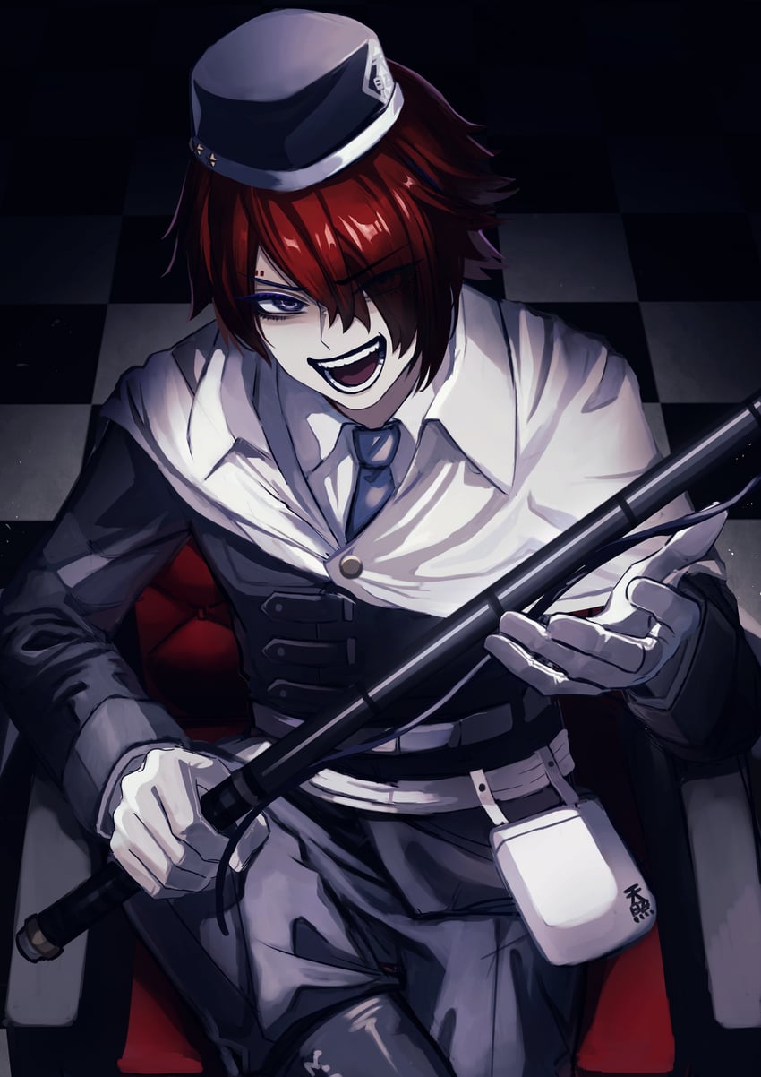 yomi hellsmile (master detective archives: rain code) drawn by naonosuke_(dr_muraki128)