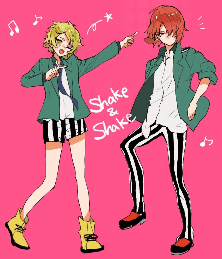 fukuroi mitsuru and ashikaga hyouta (bishounen series) drawn by valhalla0707