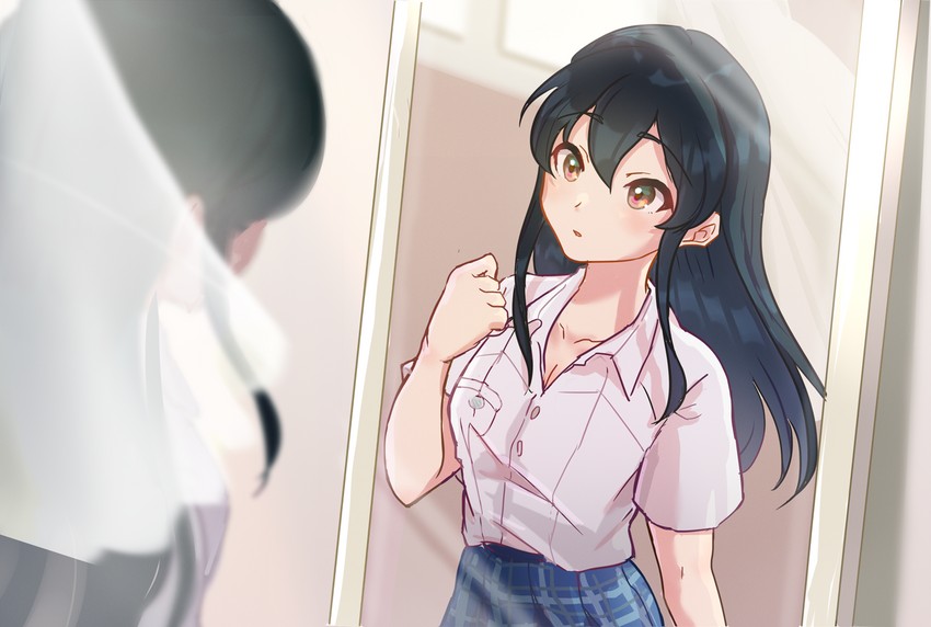 ohishi izumi (idolmaster and 2 more) drawn by amaokoge