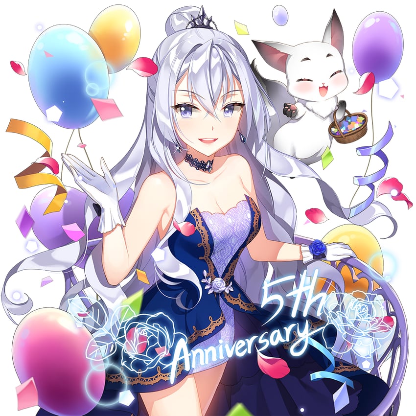 roselia violet (uchi no hime-sama ga ichiban kawaii) drawn by salt_(salty)