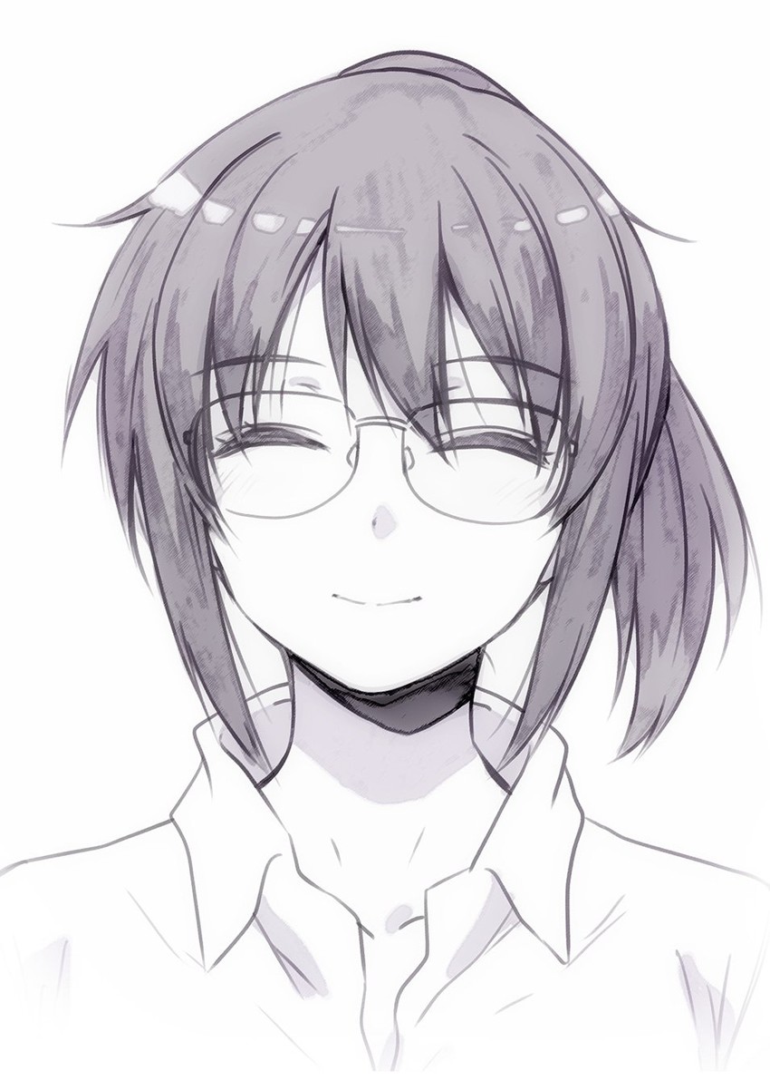 nagato yuki (suzumiya haruhi no yuuutsu and 2 more) drawn by puyo_(puyotopia)
