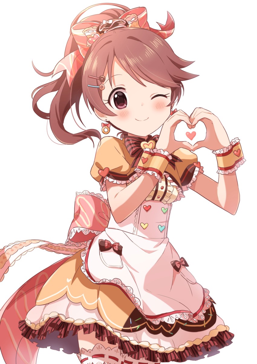 shiina noriko (idolmaster and 2 more) drawn by buchi_(y0u0ri_)