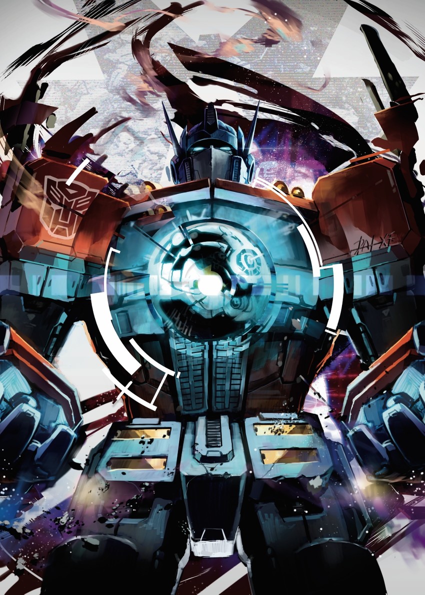 optimus prime (transformers and 1 more) drawn by dai-xt