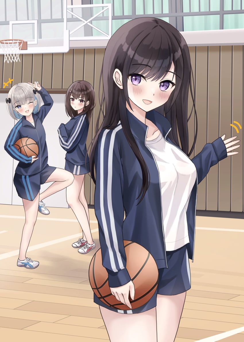 harumiya saki and fuyuno tsubaki (original) drawn by yukimaru217