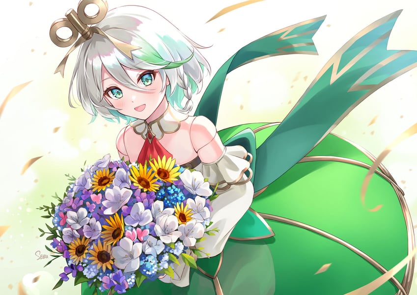 cecilia immergreen (hololive and 1 more) drawn by sebu_illust