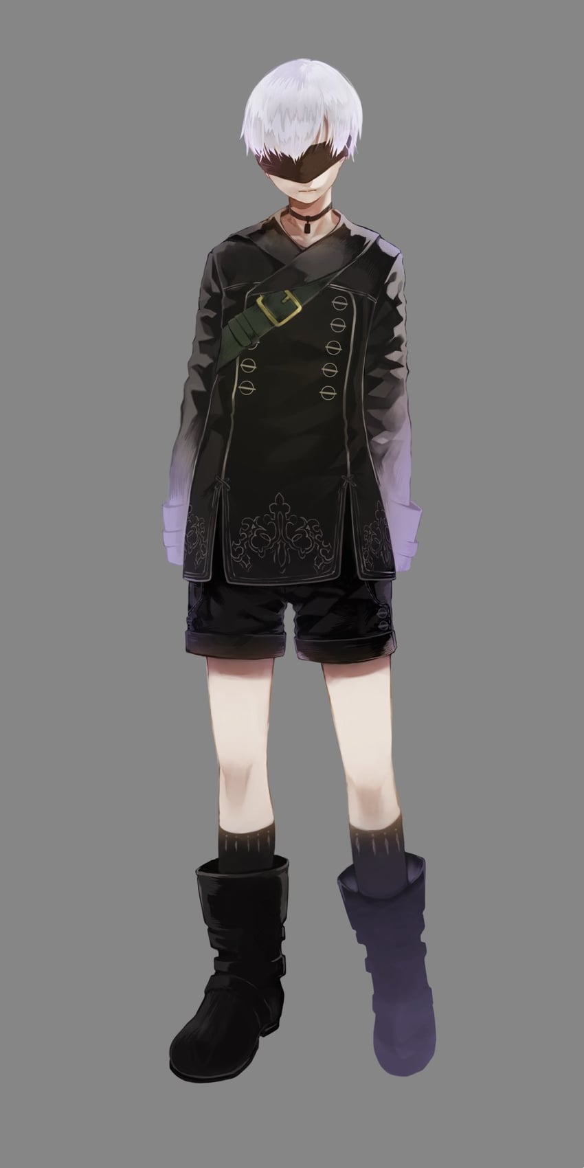 9s (nier and 1 more) drawn by otochi_(otc_so)
