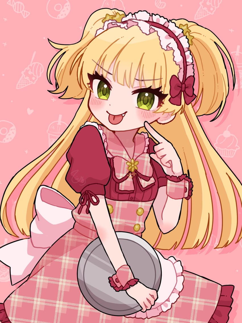 jougasaki rika (idolmaster and 1 more) drawn by hiwori