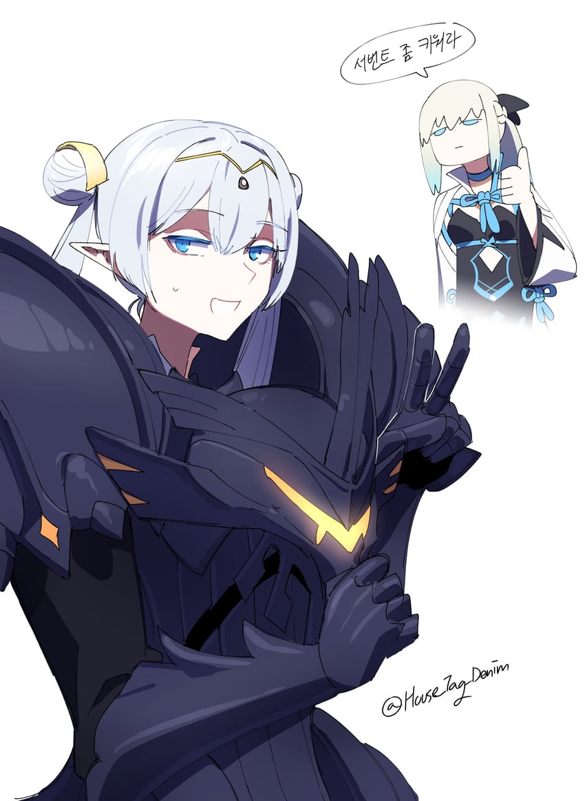 morgan le fay and britomart (fate and 1 more) drawn by house_tag_denim