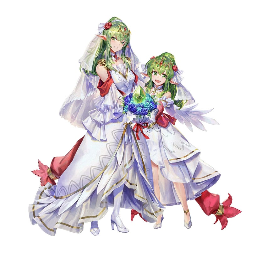 tiki (fire emblem and 3 more) drawn by gesoking