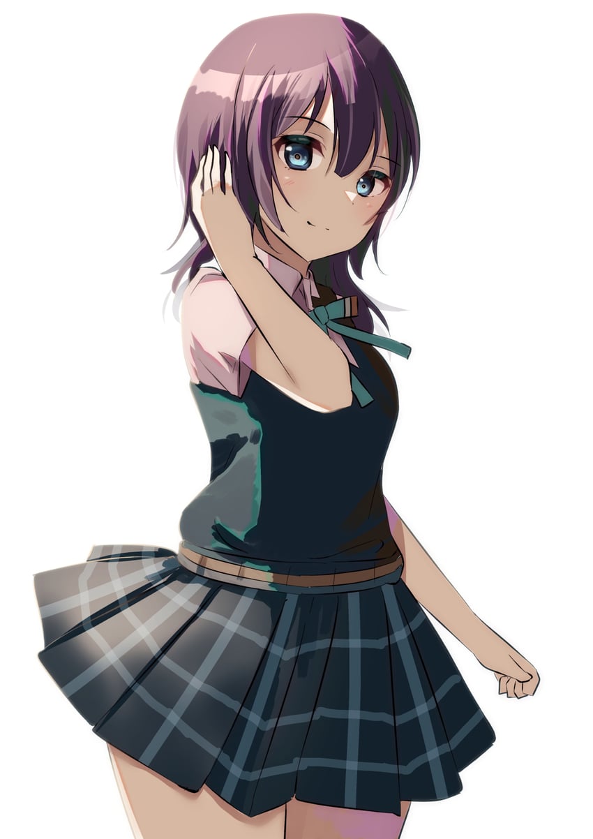 asaka karin (love live! and 1 more) drawn by natsume_suzuri