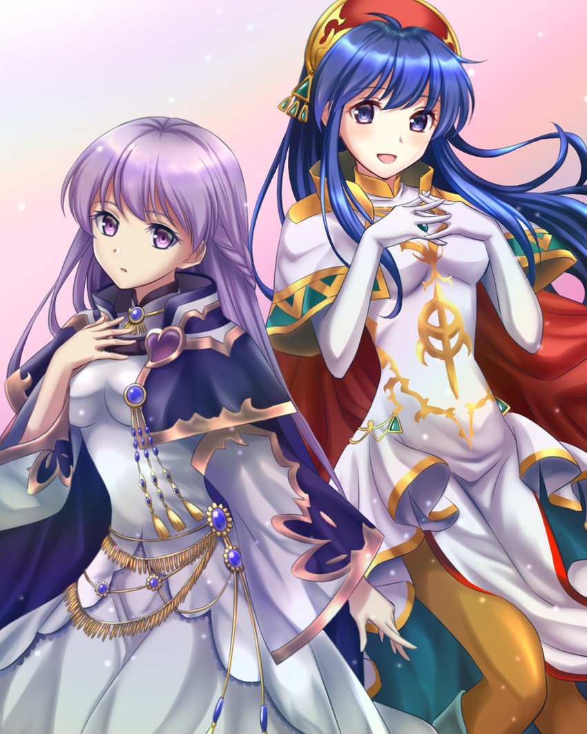 lilina and sophia (fire emblem and 1 more) drawn by kakiko210