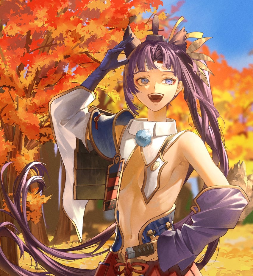 ushiwakamaru (fate and 1 more) drawn by zuraa_(naunau_seijin)
