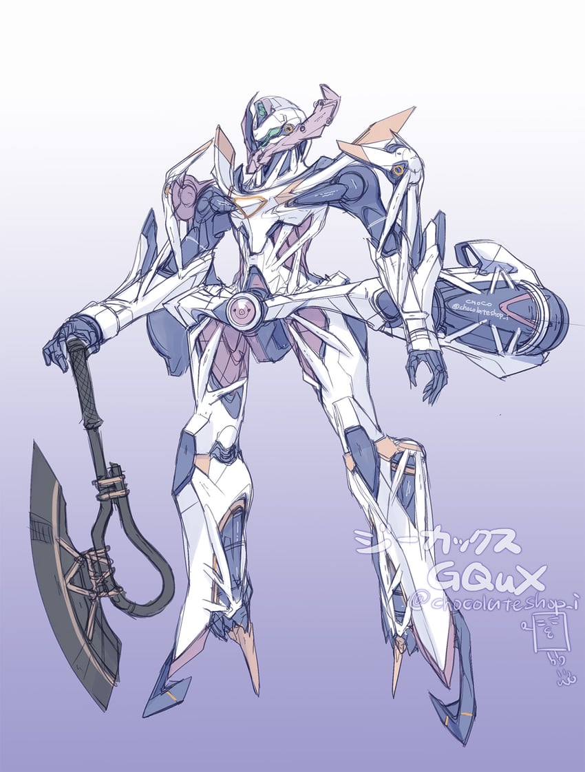 gquuuuuux (original and 2 more) drawn by choco_(chocolate_shop)