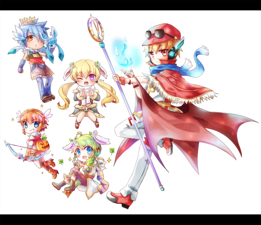 high wizard, sniper, stalker, and champion (ragnarok online) drawn by himitsu_(dark_nao)