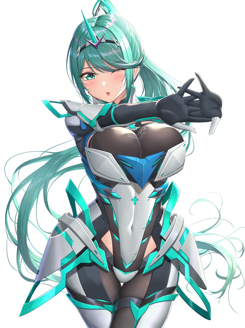pneuma (xenoblade chronicles and 1 more) drawn by nemunemu_semi