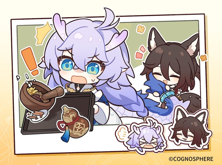 bailu and tingyun (honkai and 1 more)
