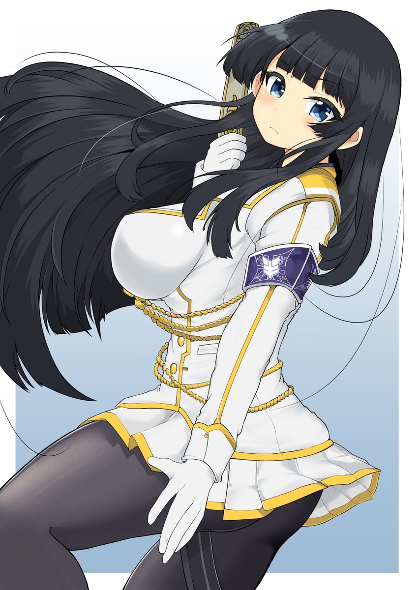 ikaruga (senran kagura and 1 more) drawn by horika_(today_rain)