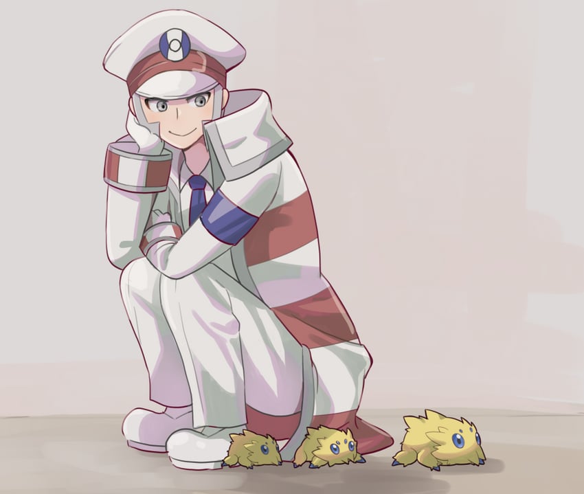 emmet and joltik (pokemon and 1 more) drawn by mizuiro123