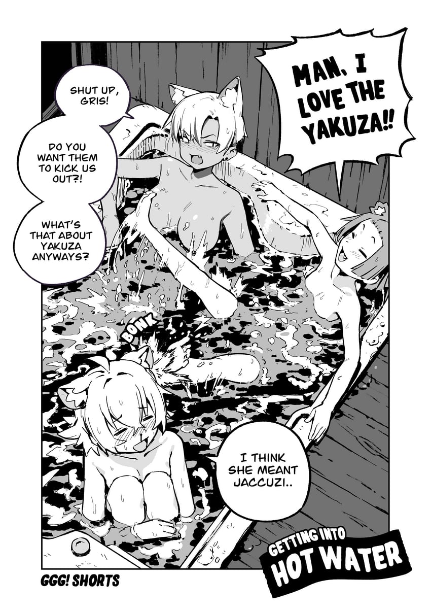 gris, kara, and perl (go! go! gris!) drawn by vertigris