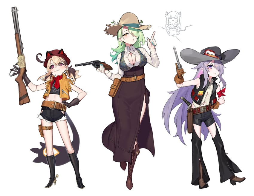 mori calliope, ceres fauna, koseki bijou, gigi murin, and lightning mcqueen (hololive and 2 more) drawn by dasdokter