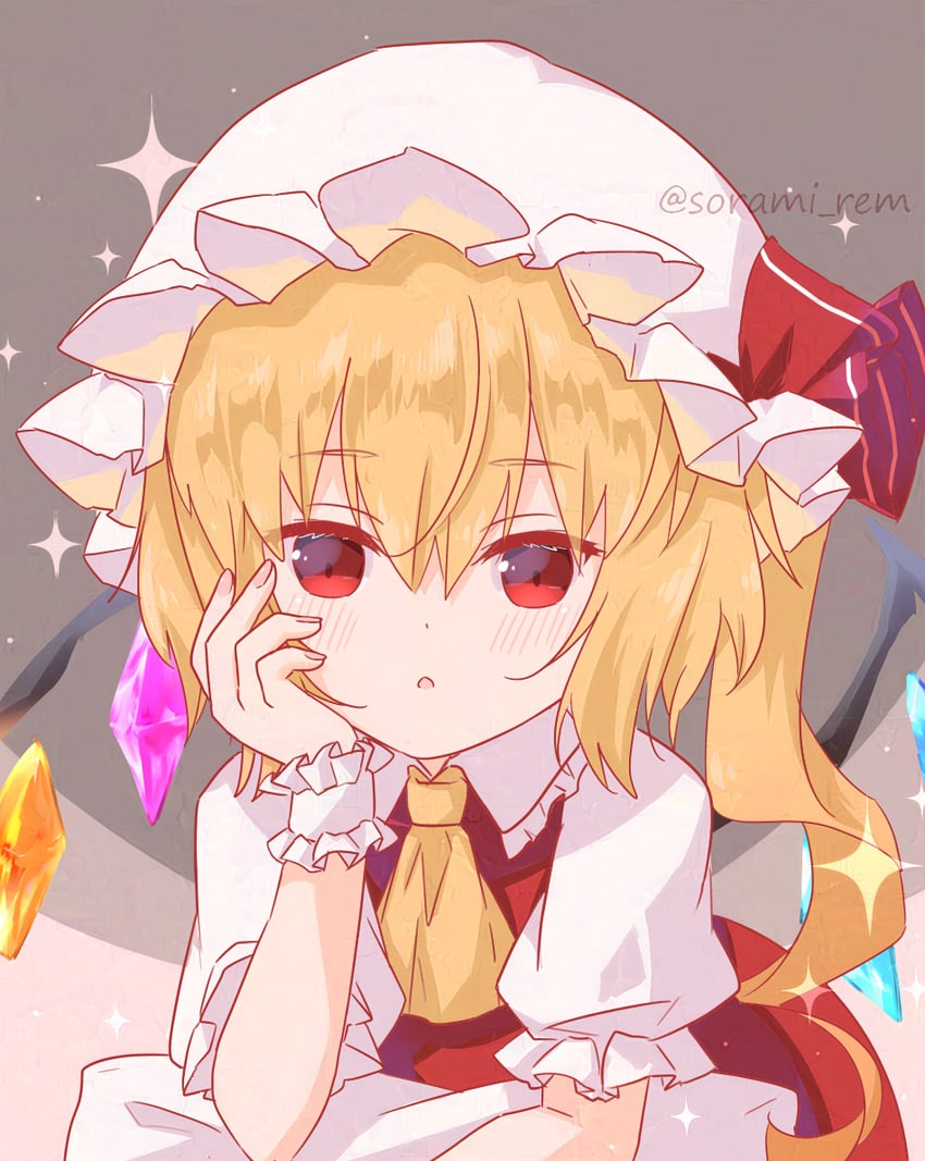 flandre scarlet (touhou) drawn by sorami_rem