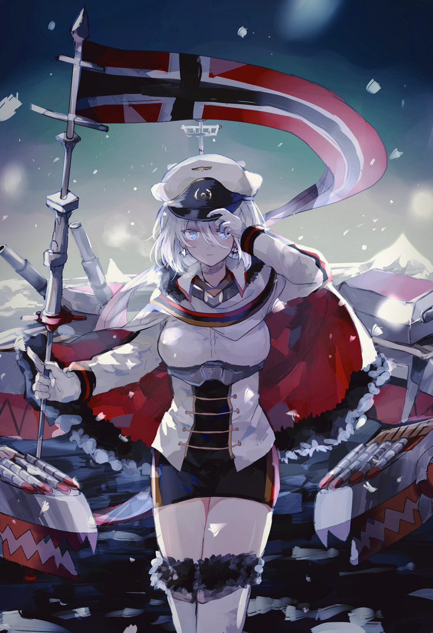 tirpitz (azur lane) drawn by y_o_u_k_a