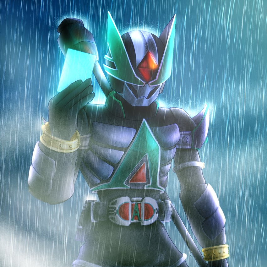 kamen rider lance (kamen rider and 2 more) drawn by yamyu