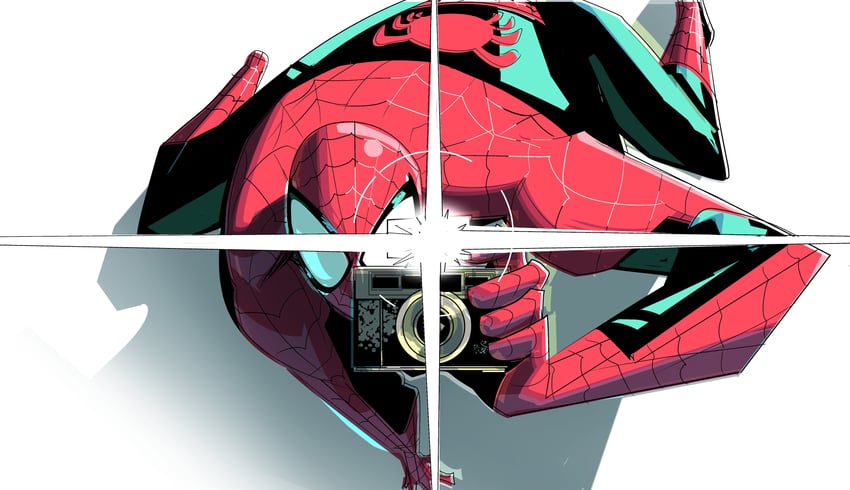 spider-man (marvel and 1 more) drawn by galanmccree