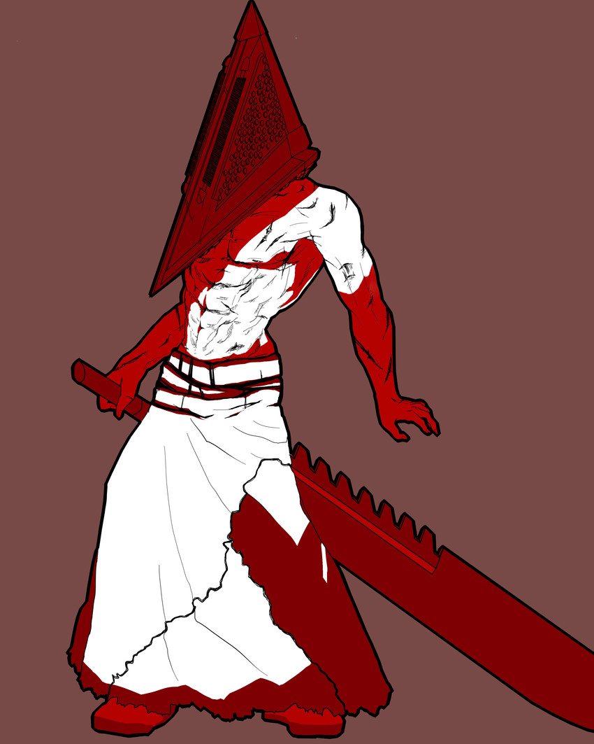 pyramid head (silent hill and 1 more) drawn by qiuyi69169518