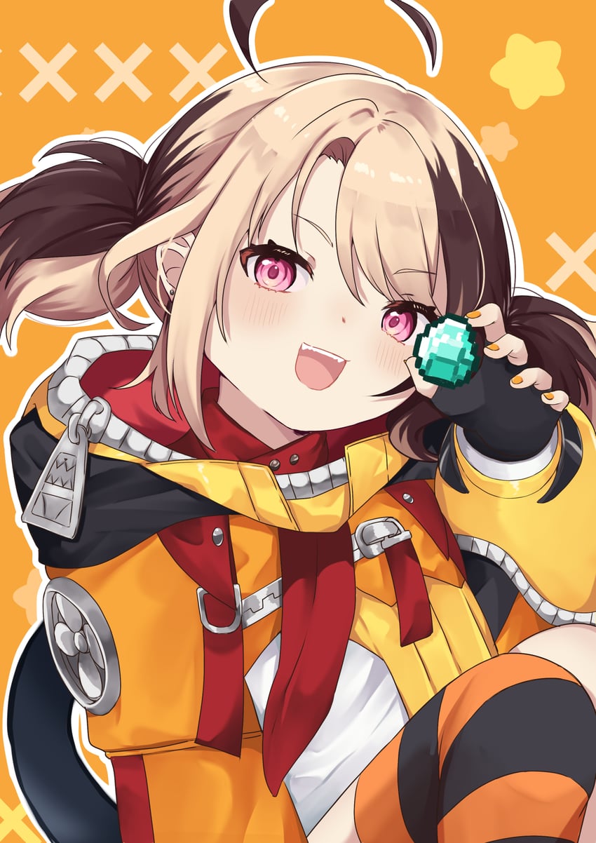 gigi murin (hololive and 1 more) drawn by kyuzuki89