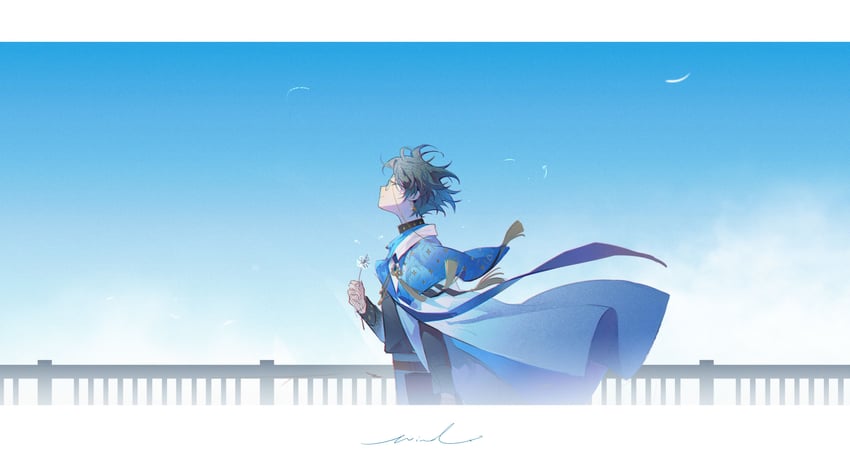 ike eveland (nijisanji and 1 more) drawn by yandee233