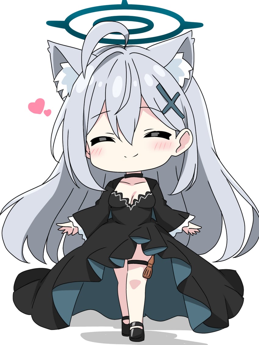 shiroko and shiroko terror (blue archive) drawn by kotatsu-mazoku