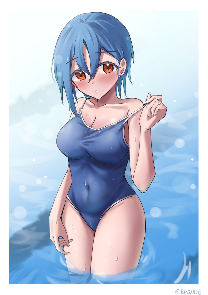 wakana shiki (love live! and 1 more) drawn by rikka006