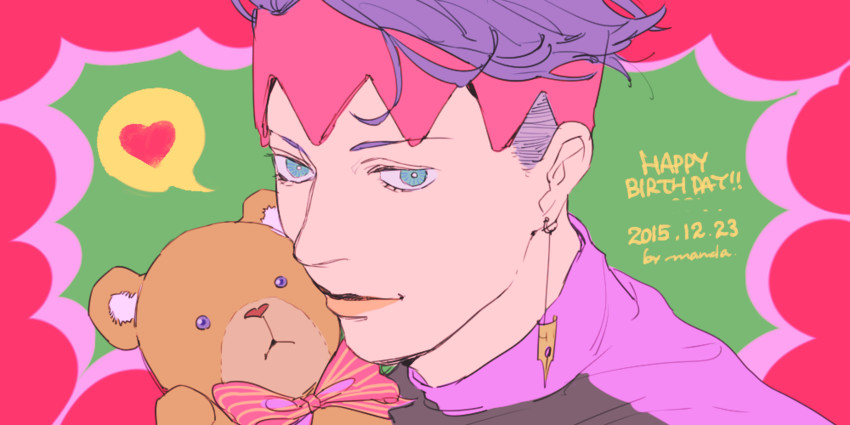 kishibe rohan (jojo no kimyou na bouken and 1 more) drawn by mandaman