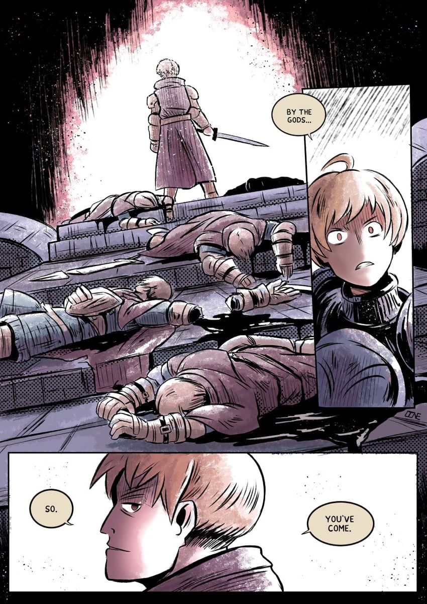 ramza beoulve and wiegraf folles (final fantasy and 1 more) drawn by linesonwhite