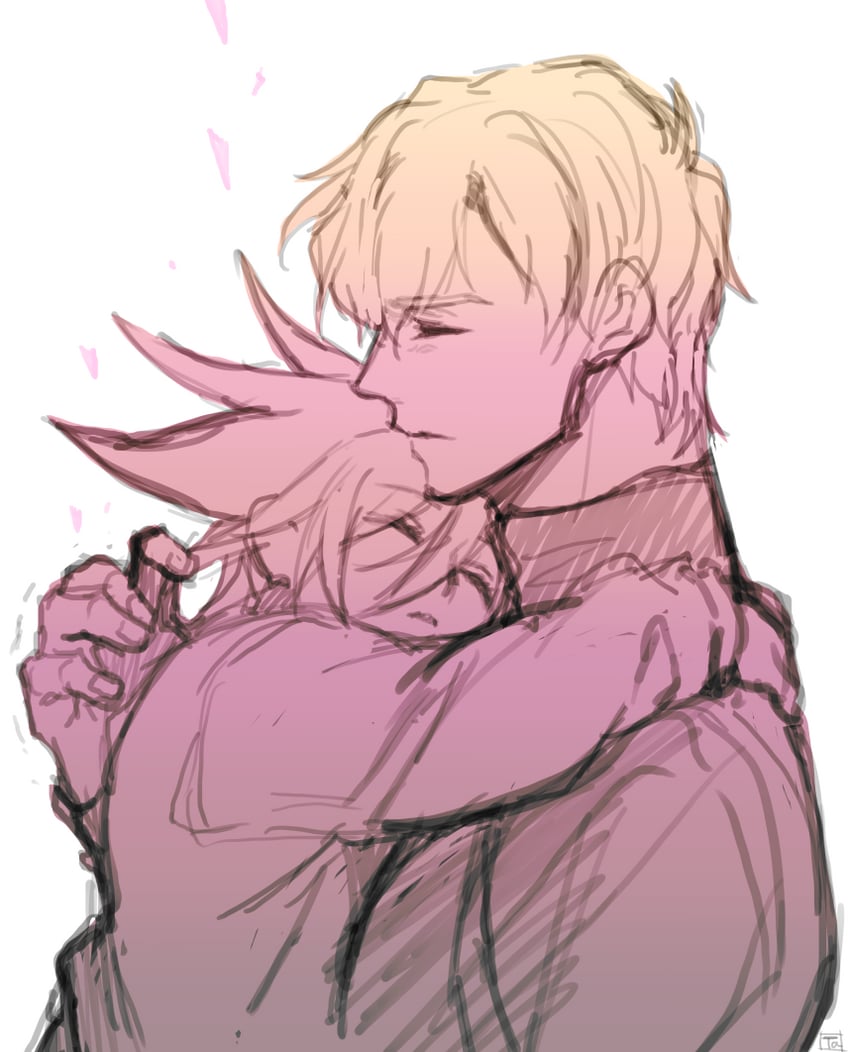 galo thymos and kray foresight (promare) drawn by takatsuki_ichi