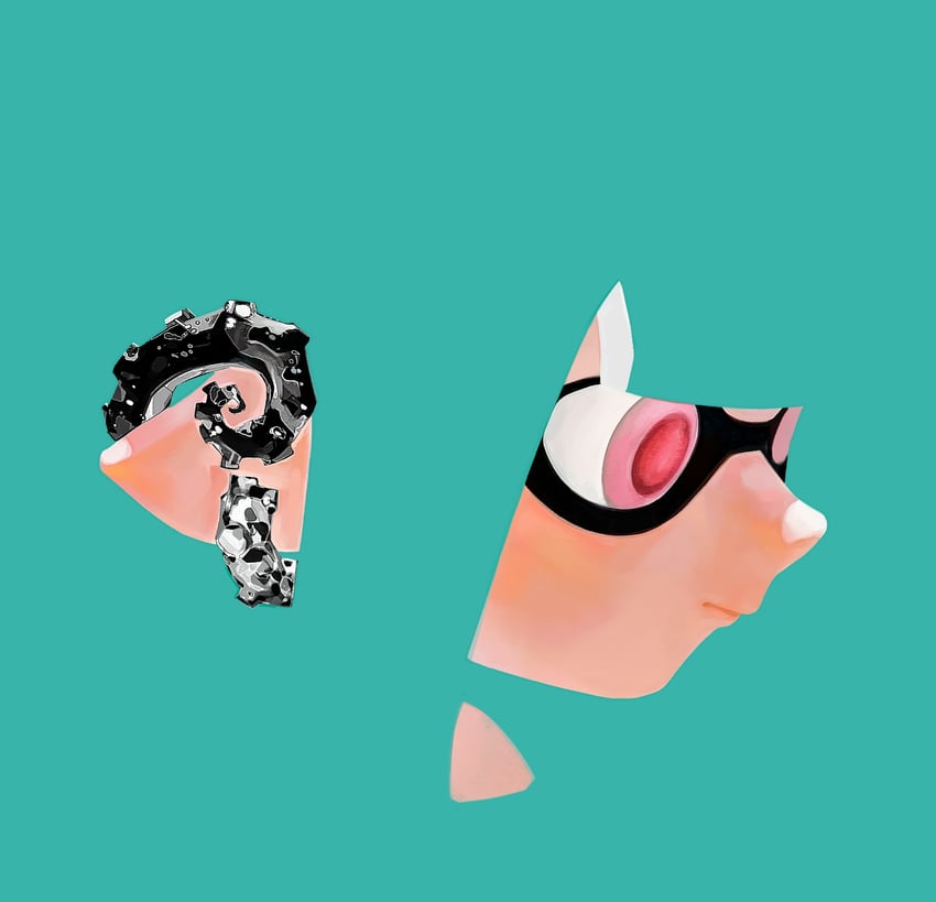 inkling player character and inkling girl (splatoon) drawn by ouoxz0t881876