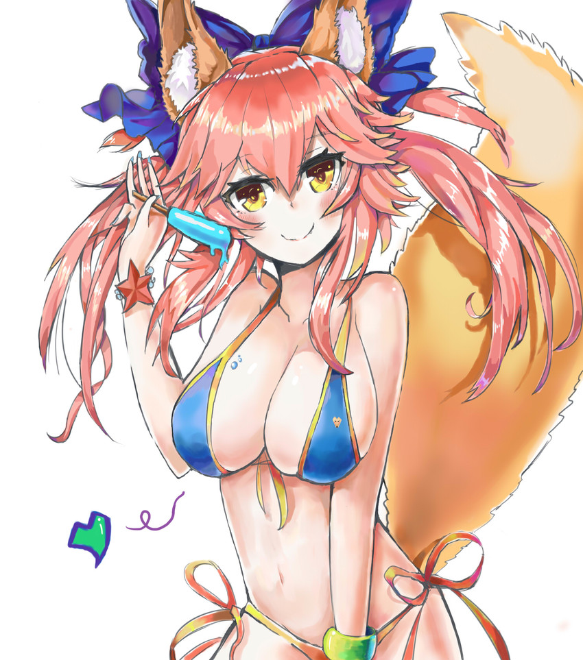 tamamo and tamamo no mae (fate and 2 more) drawn by james_(sdsd15708)